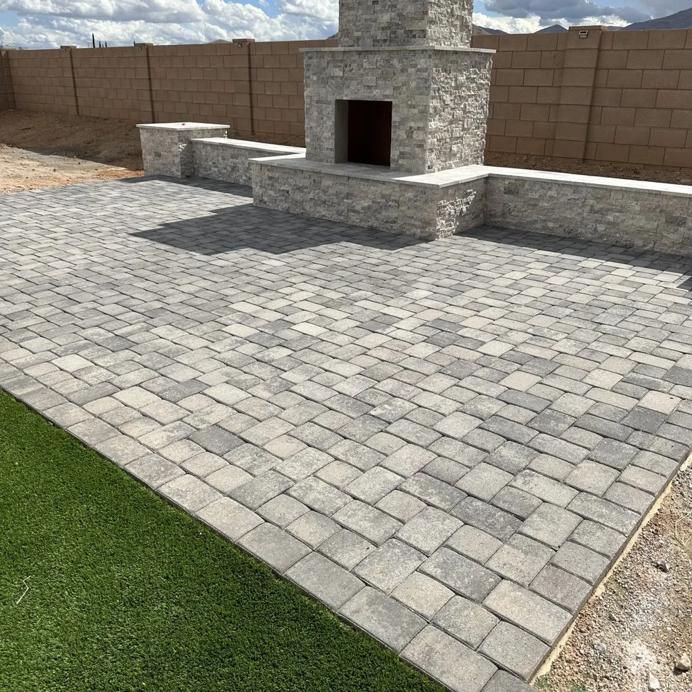 Custom yard maintenance for year-round maintenance in Tucson, AZ by TopTier Landscaping
