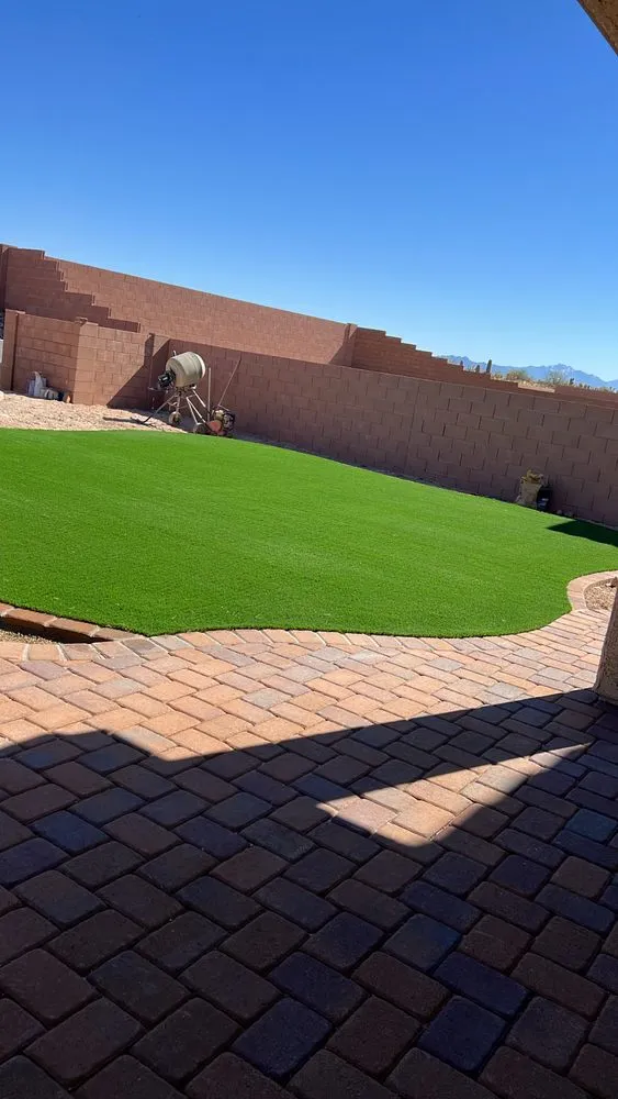 Trusted residential landscaping with custom design in Tucson, AZ by TopTier Landscaping