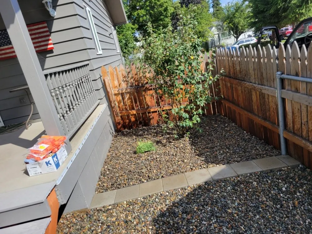 Professional landscape installation in Veradale, WA by Topwater Landscaping