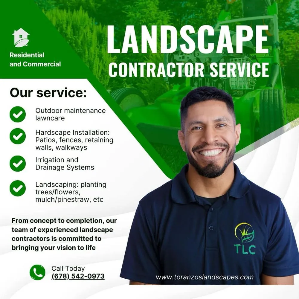 Reliable landscape design near you in Lawrenceville, GA by Toranzo's Landscape