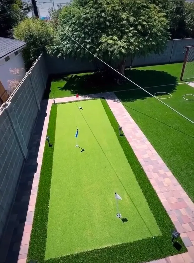 Reliable lawn care service for residential properties in Glendale, AZ by Toro Valley Hardscapes