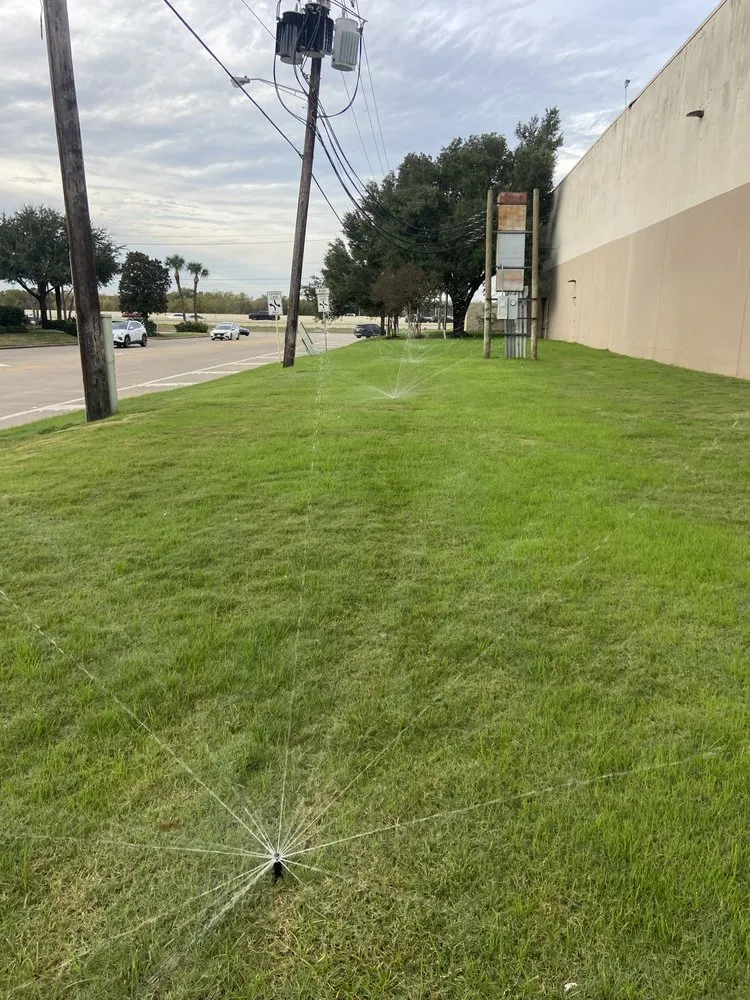 Custom lawn mowing service in Houston, TX by Torres Irrigation Services