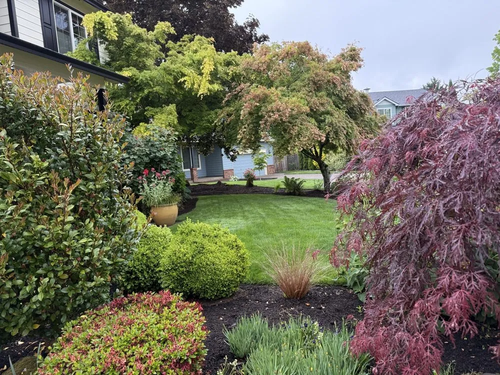 Custom landscape installation in Tualatin, OR - Torres Landscape Maintenance