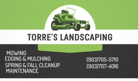 Local yard maintenance in Tyler, TX - Torres Landscaping