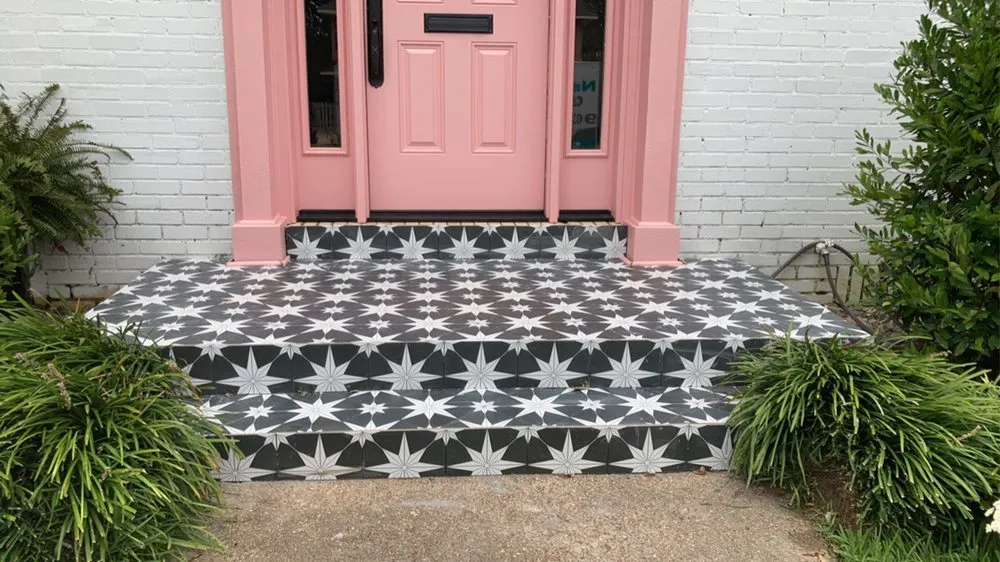 Custom yard maintenance with custom design in Longview, TX by Torres Lawn Care Service