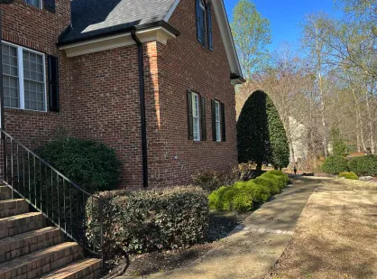 Affordable residential landscaping for beautiful yards in Raleigh, NC by Torres Lawn Maintenance