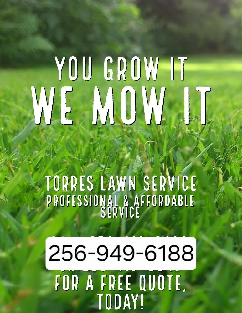 Affordable lawn care service in Oxford, AL by Torres Lawn Service