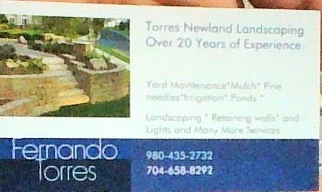Trusted outdoor landscaping in Mooresville, NC by Torres Newland Landscaping