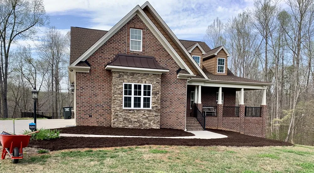 Custom garden landscaping for year-round maintenance across High Point, NC - Torres Transformations