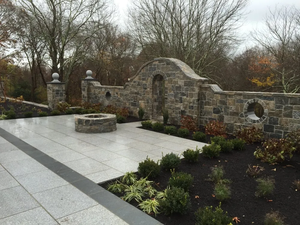 Professional lawn care service for beautiful yards in Durham, CT by Torrison Stone & Garden