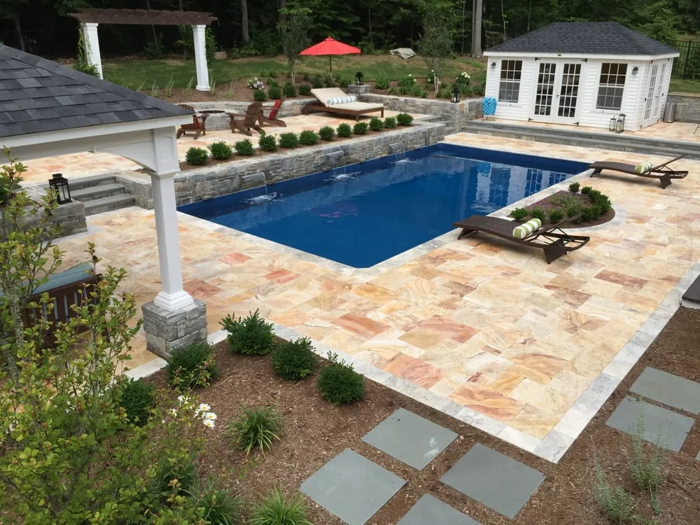 Professional yard cleanup service in Durham, CT - Torrison Stone & Garden