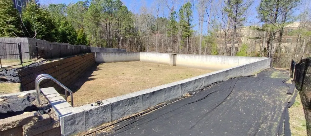 Custom residential landscaping in Marietta, GA by Total Brush Removal