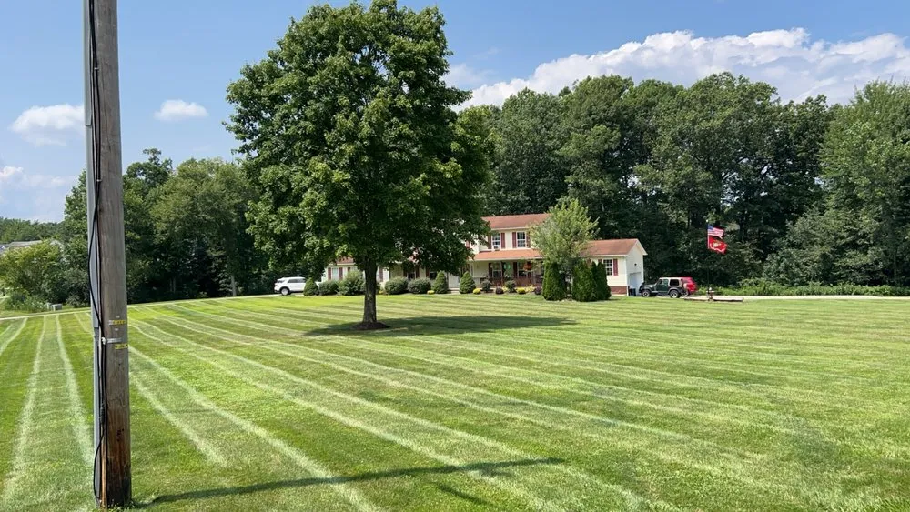 Custom residential landscaping with custom design in Akron, OH by Total Care Lawn and Garden