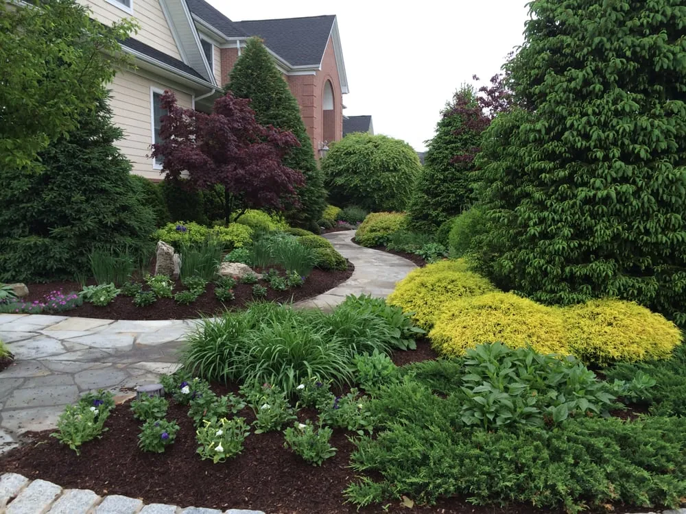Affordable landscape installation for homes in Colts Neck, NJ by Total Concepts