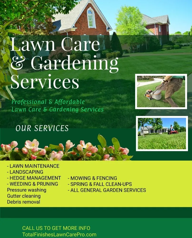 Professional yard maintenance near you across King George, VA - Total Finishes LawnCarePros