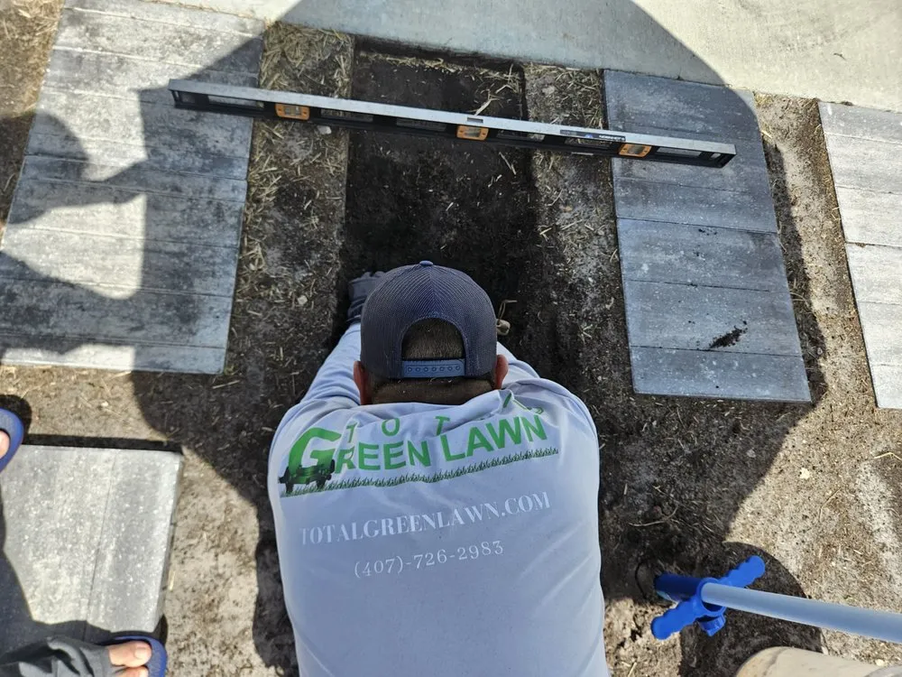 Top-rated outdoor landscaping for residential properties in St. Cloud, FL by Total Green Lawn