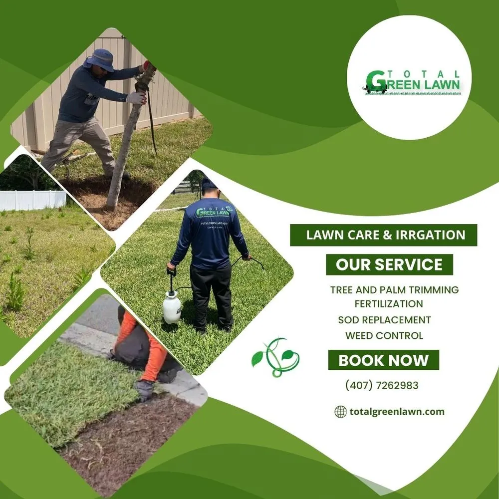 Local landscaping services in St. Cloud, FL by Total Green Lawn