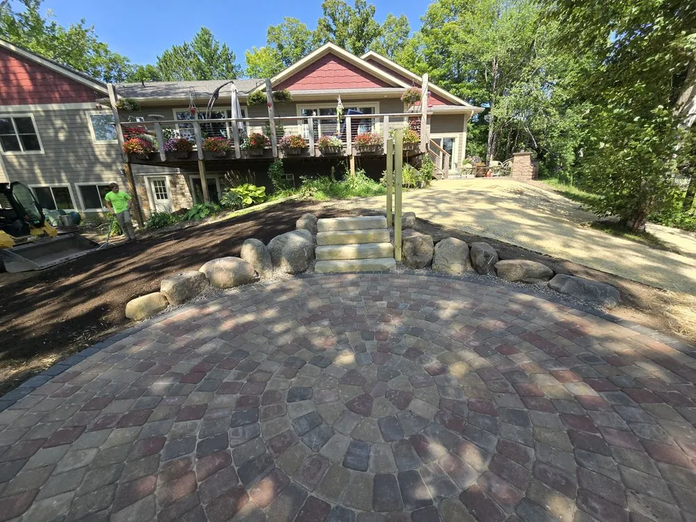 Local landscape design for outdoor upgrades in Luck, WI by Total Home Outdoors