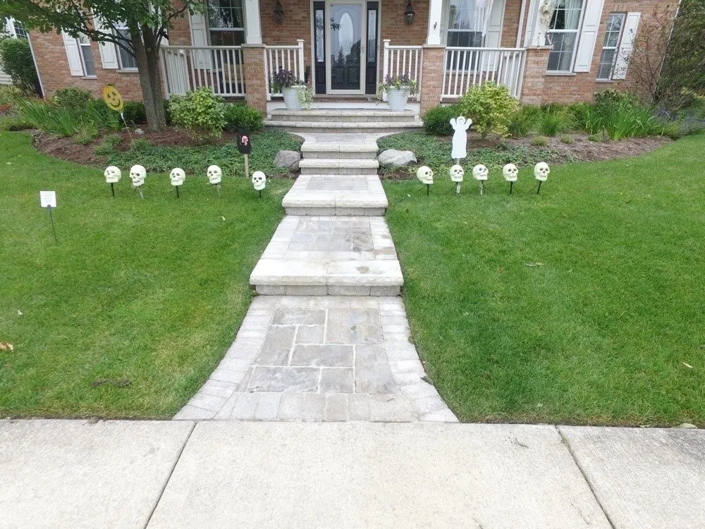 Affordable landscape design in Lenox, MI by Total Landscape and Brick Paving