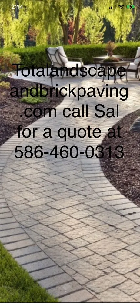 Custom lawn care service experts serving Lenox, MI - Total Landscape and Brick Paving