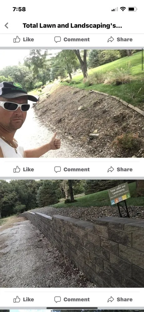 Reliable outdoor landscaping for homes in Omaha, NE by Total Lawn and Landscaping