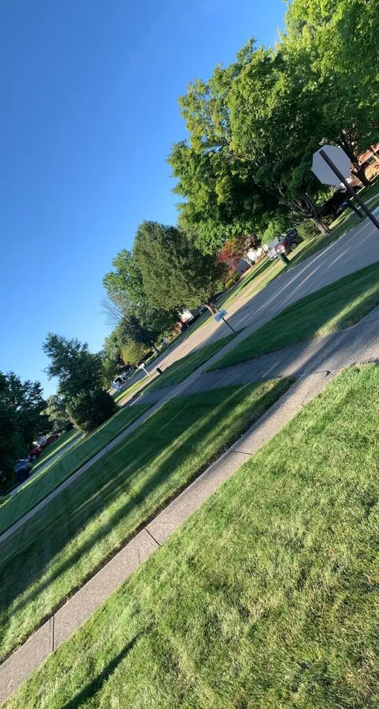 Custom garden landscaping in Brunswick, OH by Total Lawn Care