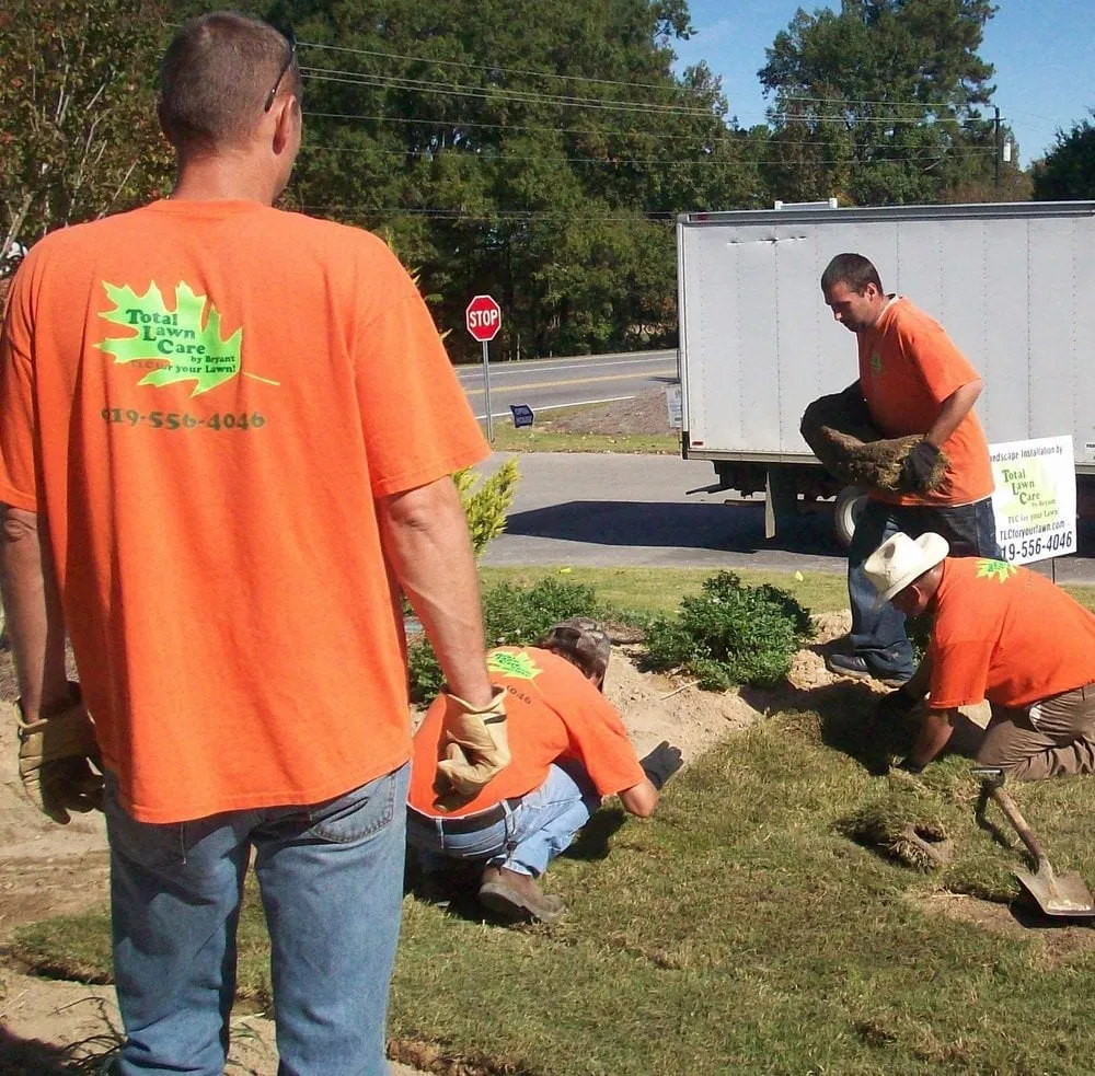 Trusted landscape design in Youngsville, NC - Total Lawn Care By Bryant