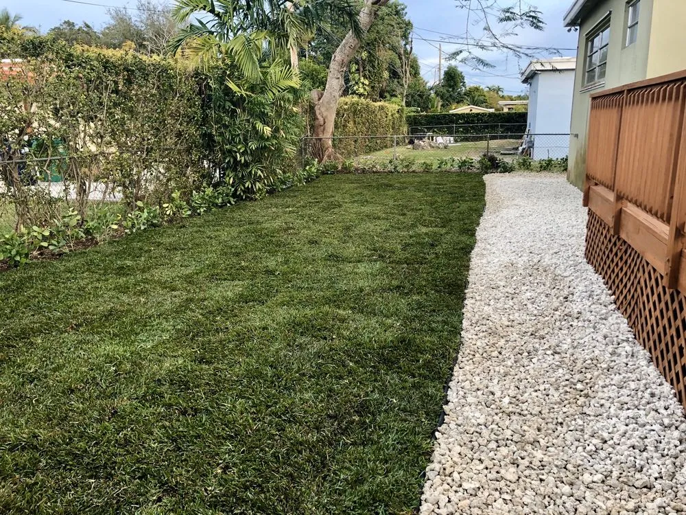 Custom yard cleanup service for outdoor upgrades in Miami, FL by Total Lawn Care Solutions
