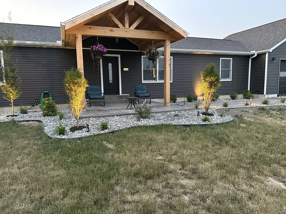 Trusted outdoor landscaping in Unionville, MI by Total Lawn Care
