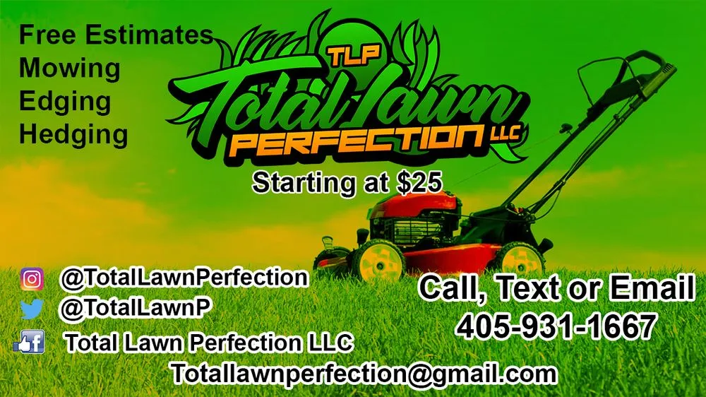 Custom residential landscaping in The Village, OK by Total Lawn Perfection