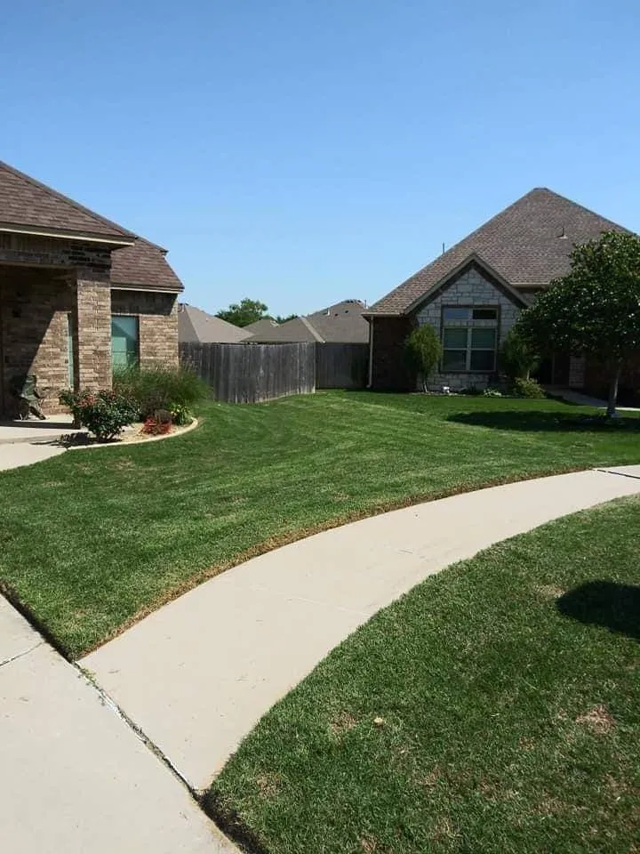 Trusted landscaping services for homes in The Village, OK by Total Lawn Perfection