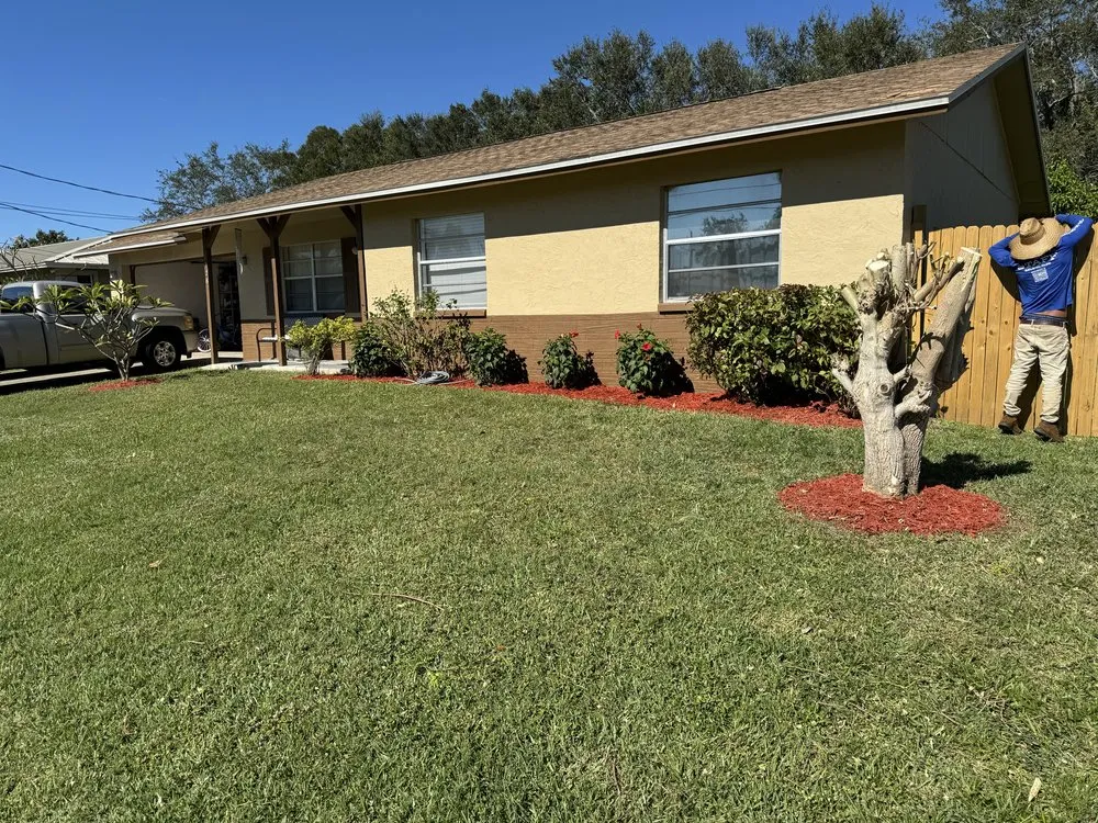 Professional outdoor landscaping in Cocoa, FL by Total Maintenance Landscaping