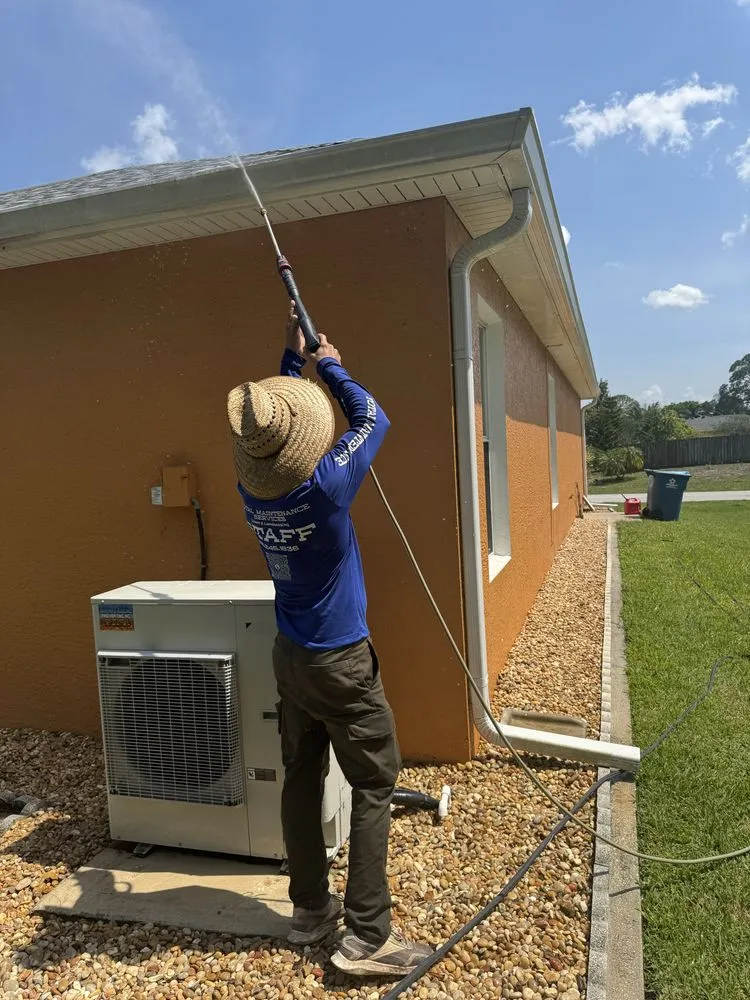 Custom lawn mowing service for homes in Cocoa, FL by Total Maintenance Landscaping