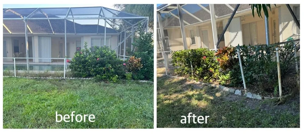 Custom garden landscaping in Cocoa, FL by Total Maintenance Landscaping