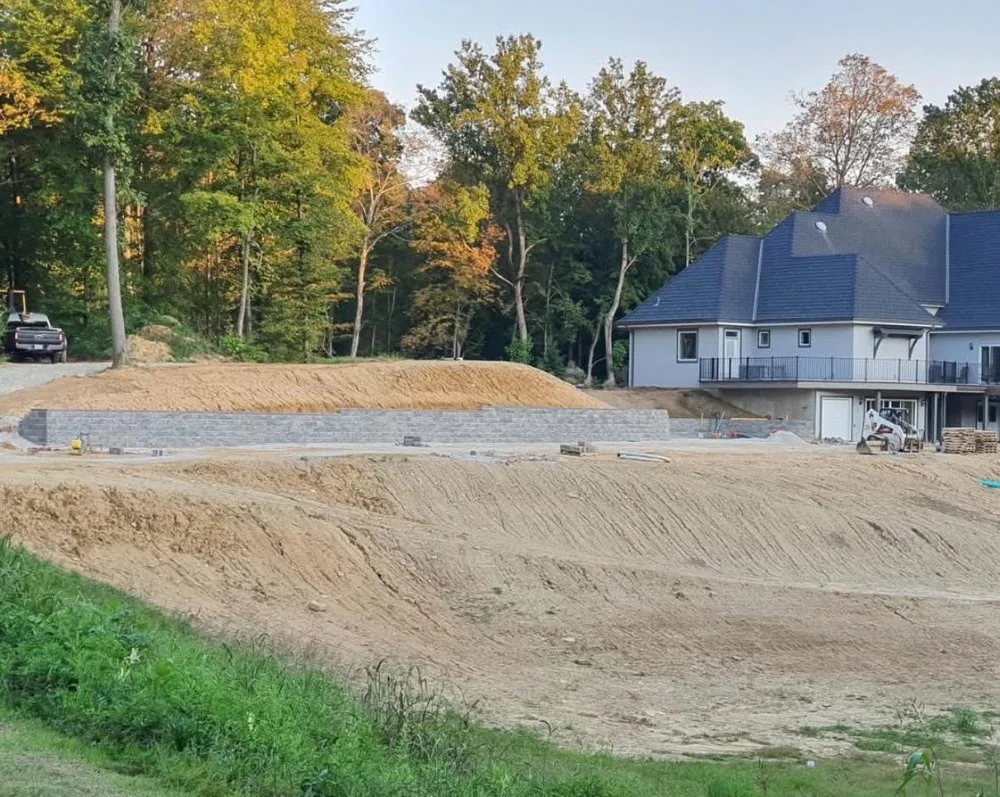 Custom outdoor landscaping in Cincinnati, OH by Total Property Development