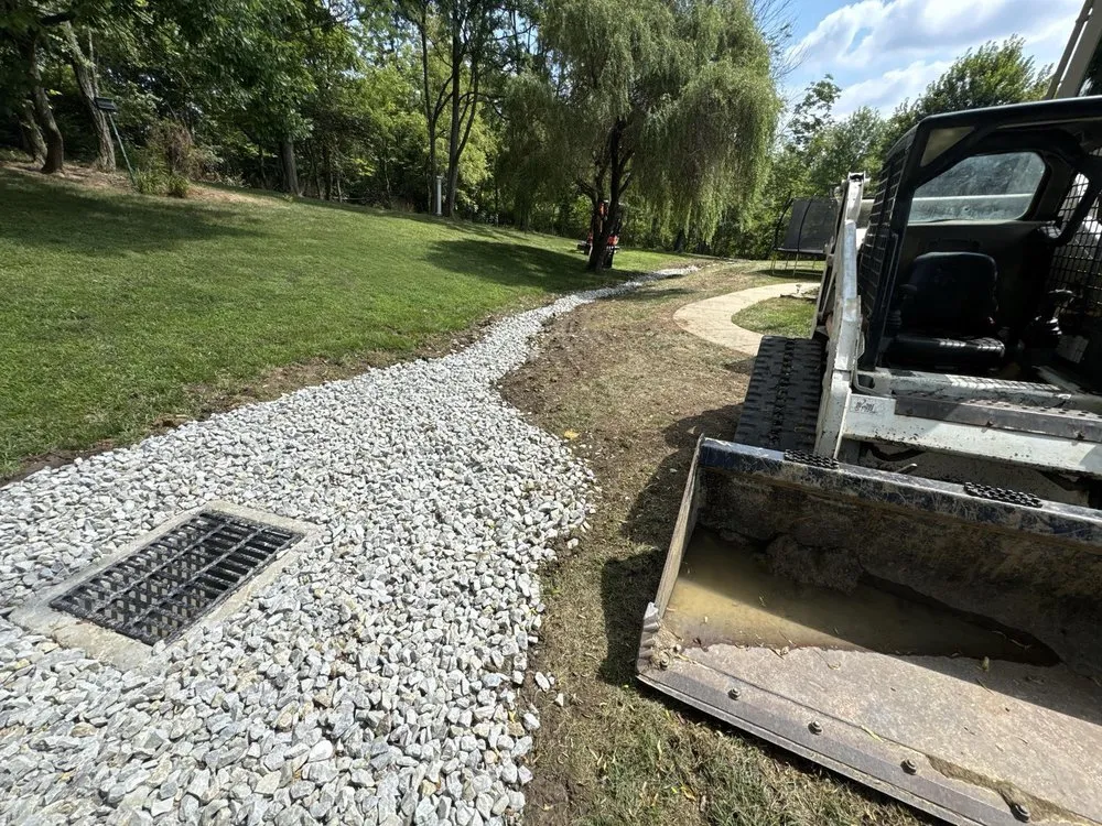 Professional lawn care service with custom design in Cincinnati, OH by Total Property Development