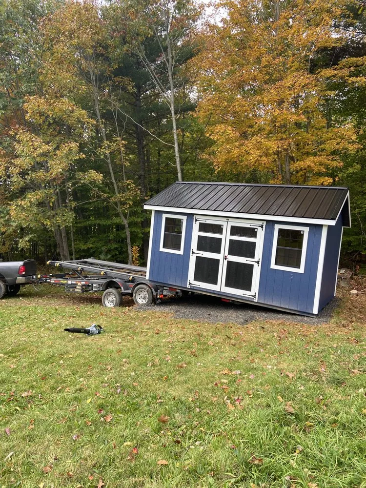 Custom landscape design in Brownfield, ME by Total Property Maintenance