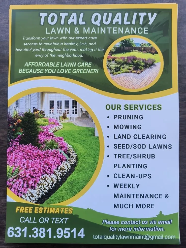 Custom landscape design in Laurel, NY by Total Quality