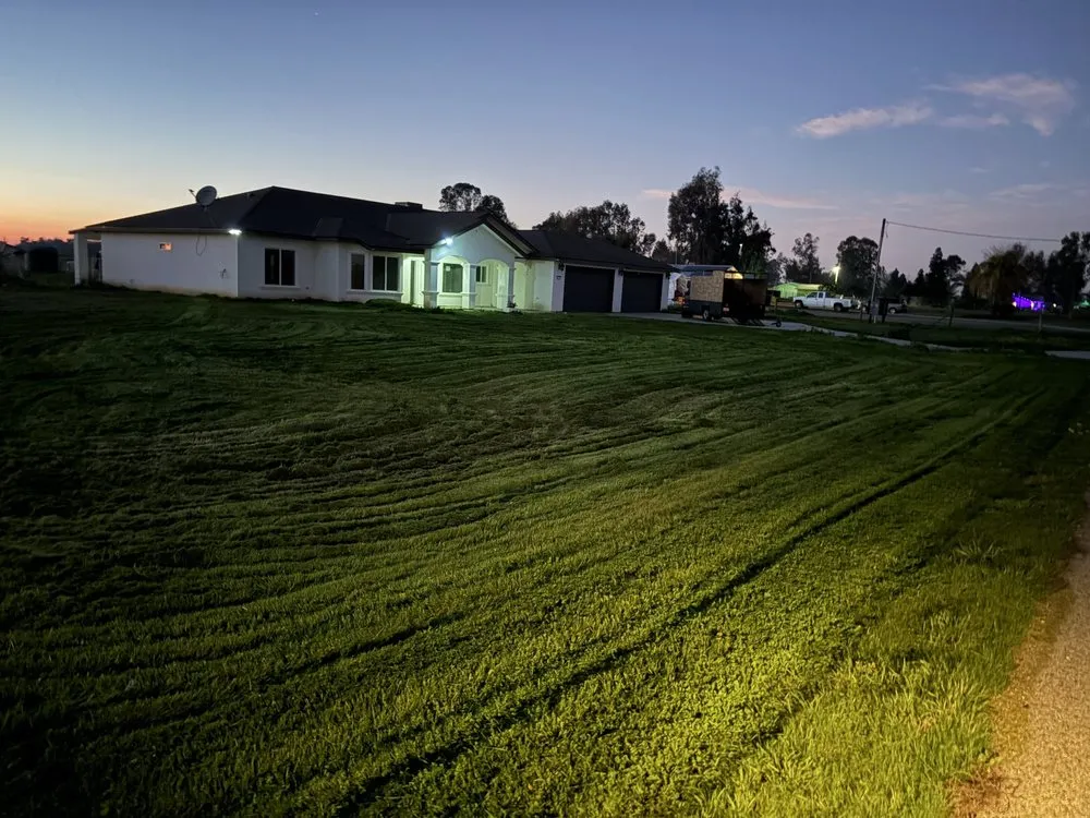 Affordable landscape design for homes across Lemoore, CA - Total Trim Lawn Care
