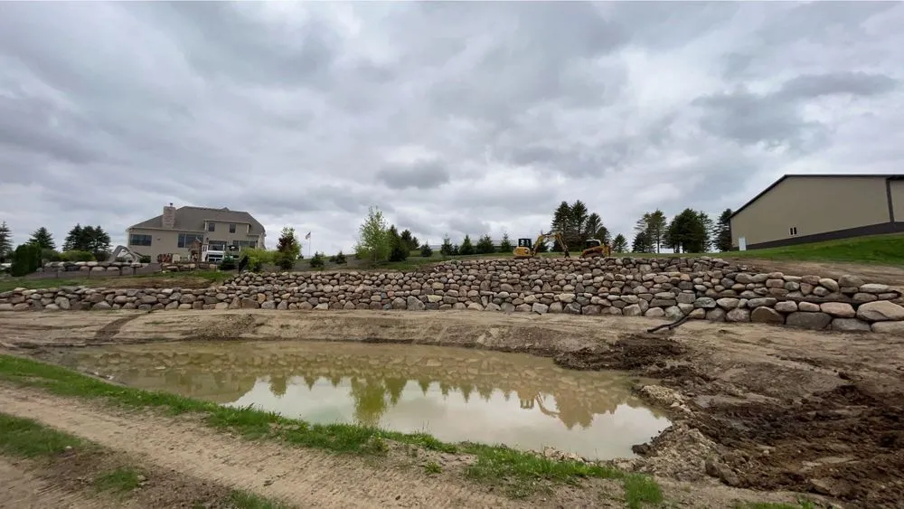 Custom residential landscaping for beautiful yards in Lakeville, MN by Total Turf Maintenance