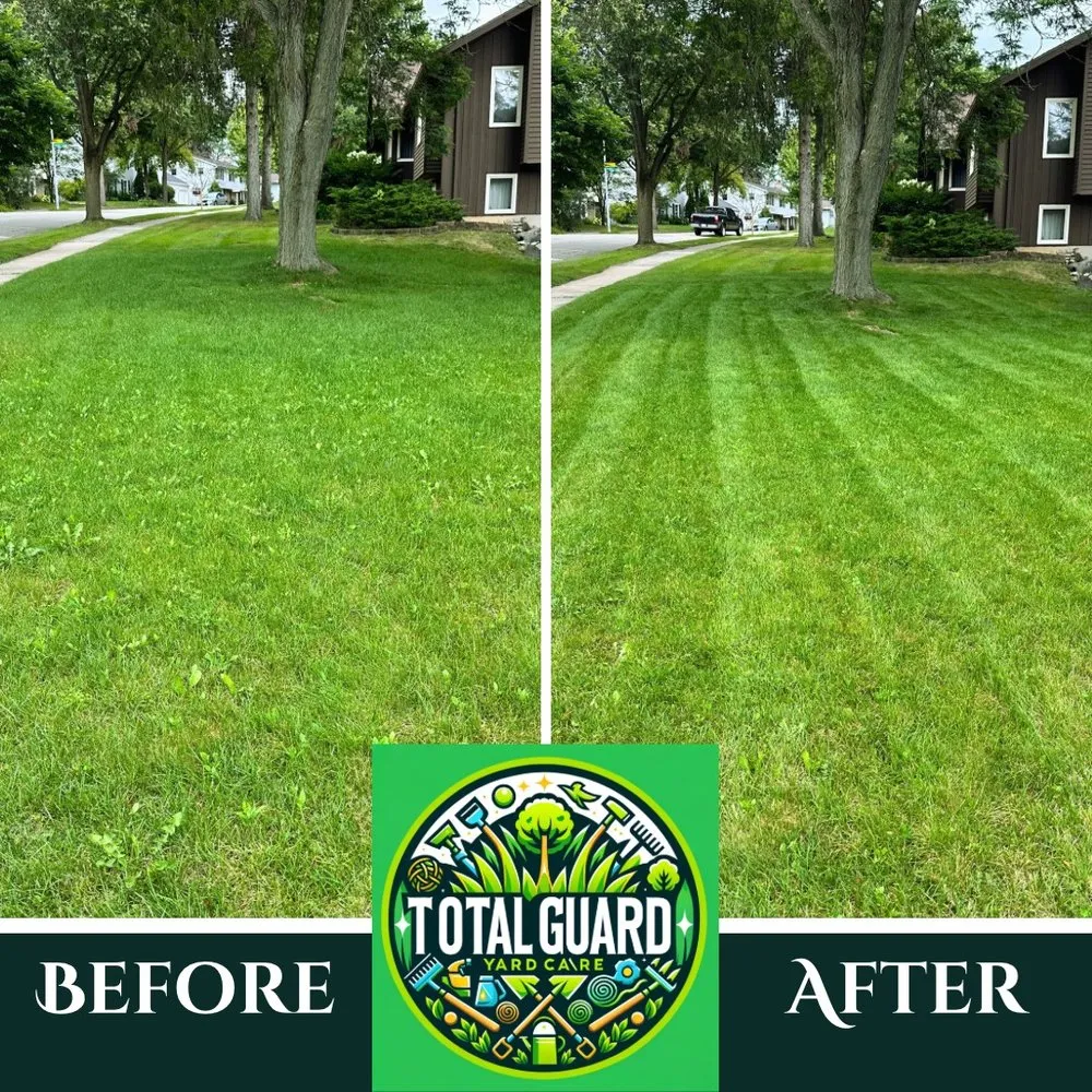 Custom outdoor landscaping in Madison, WI by TotalGuard Yard Care