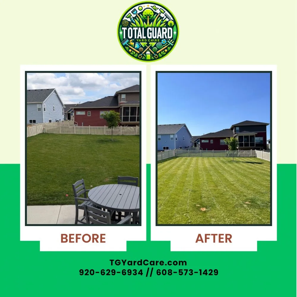 Custom yard cleanup service experts serving Madison, WI - TotalGuard Yard Care