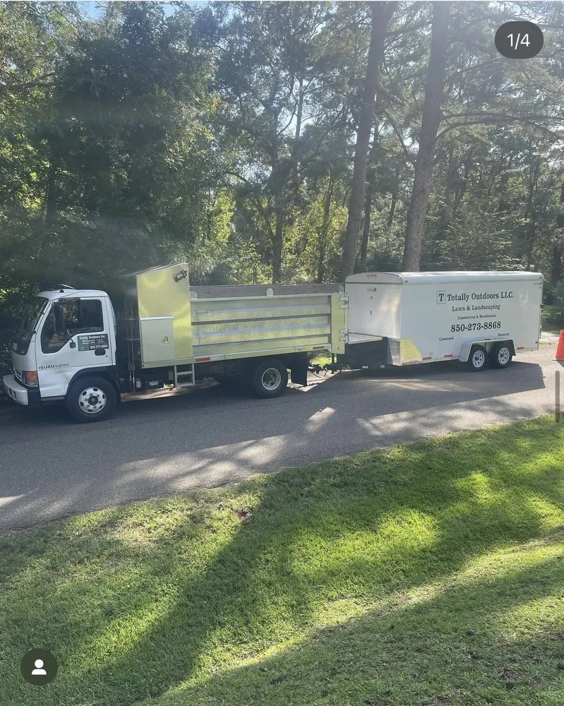 Expert landscape installation for beautiful yards in Lee, FL by Totally Outdoors Lawn and Landscaping
