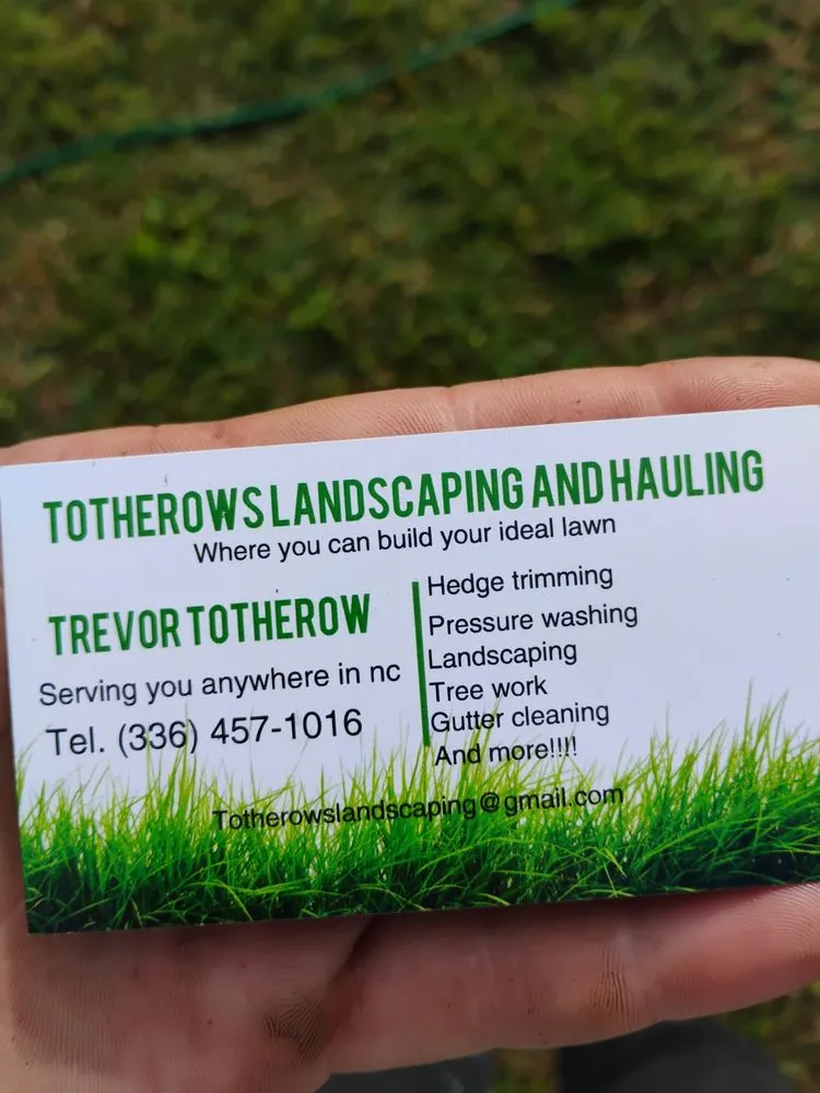 Local yard maintenance with custom design in Lexington, NC by Totherows Landscaping And Hauling