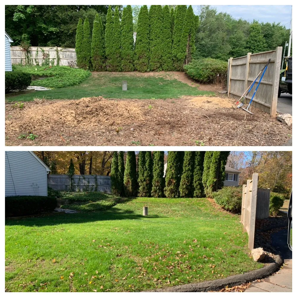 Local outdoor landscaping in Wallingford, CT by Totino Property Services