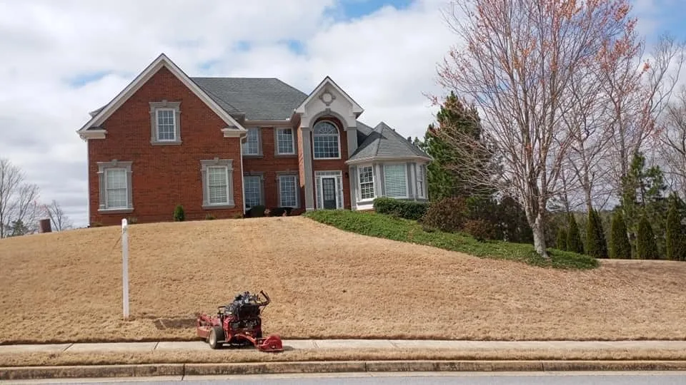 Custom landscape design in Ellenwood, GA by Touch By Professionals Landscaping