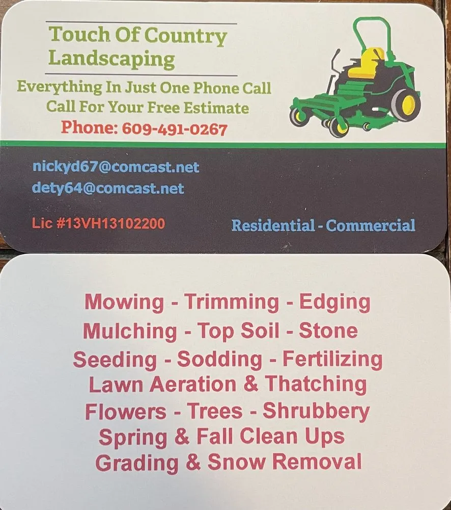 Reliable yard cleanup service in Hammonton, NJ by Touch Of Country Landscaping