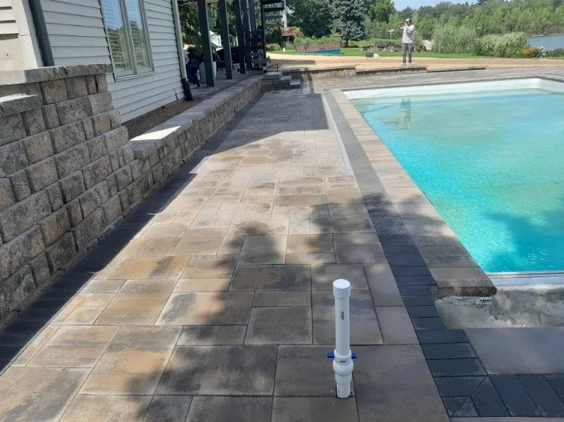 Trusted lawn mowing service for year-round maintenance in Cedar Springs, MI by Touch of Green Landscaping