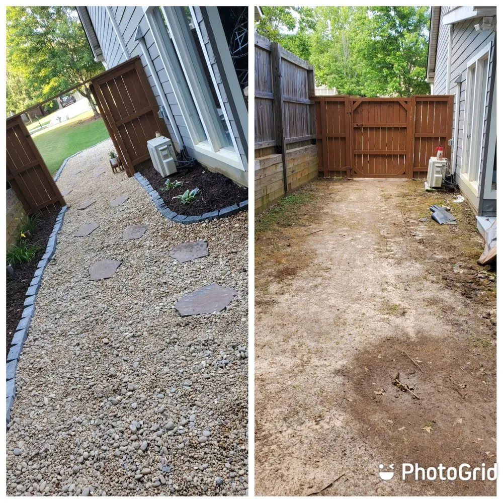 Local outdoor landscaping for residential properties in Conyers, GA by Touch of Soul lawn Service