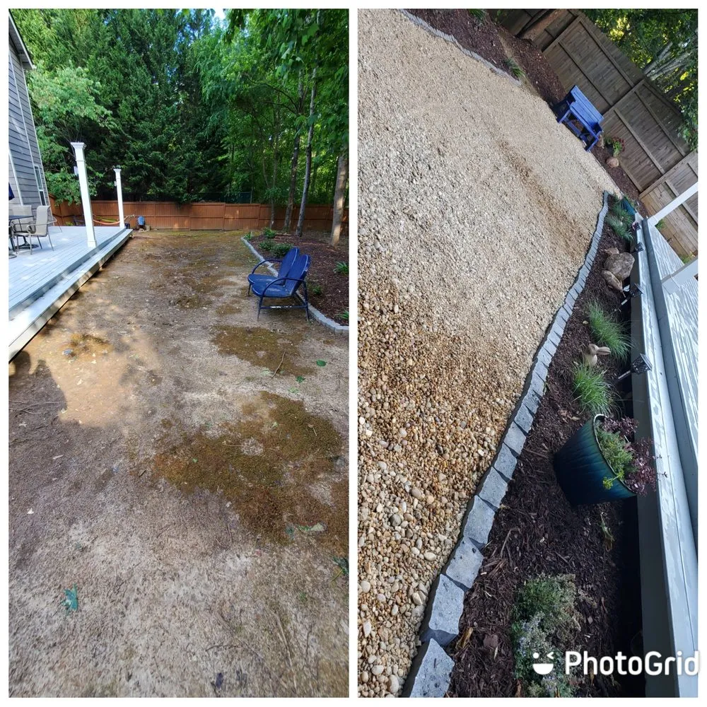 Professional outdoor landscaping near you in Conyers, GA by Touch of Soul lawn Service